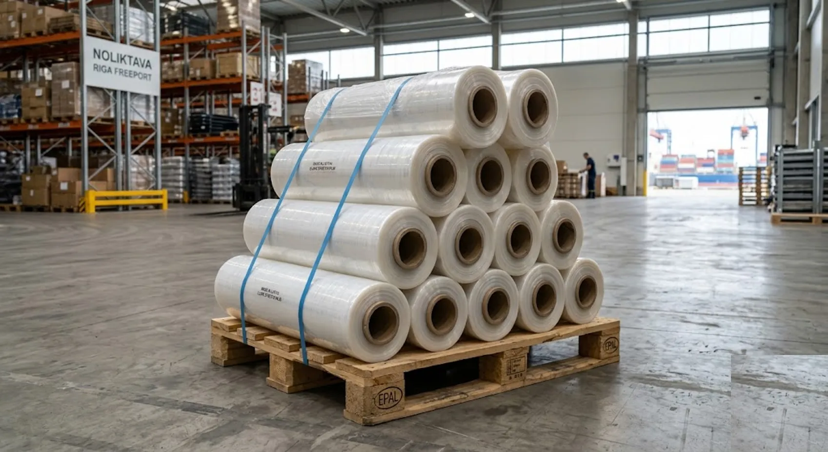 LLDPE Stretch Film Exporter Latvia — Greenstrix Industrial Packaging